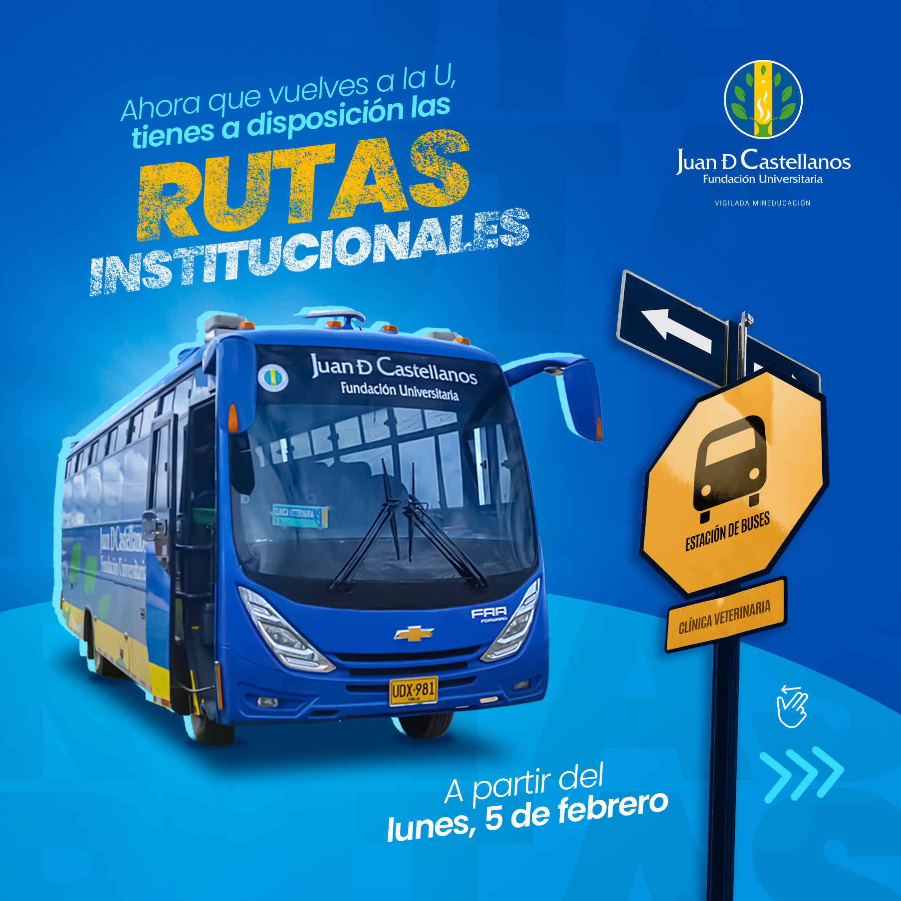 Rutas de buses de la Juan 2024-I