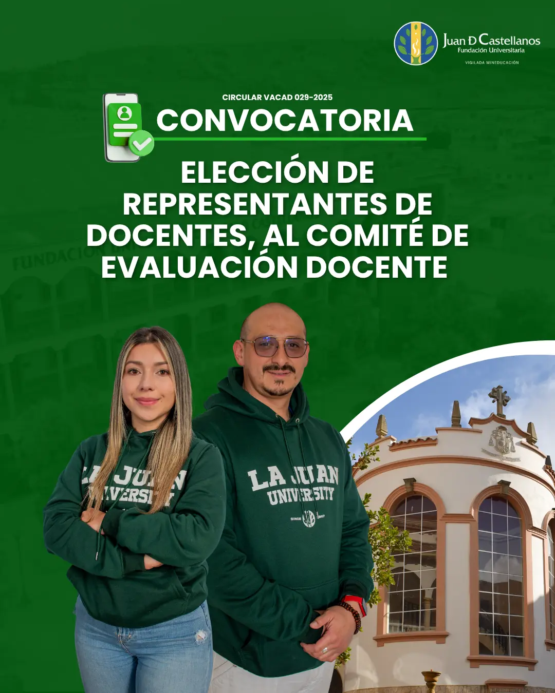 ¡Conoce los candidatos a representantes de Docentes, al Comité de Evaluación Docente!
