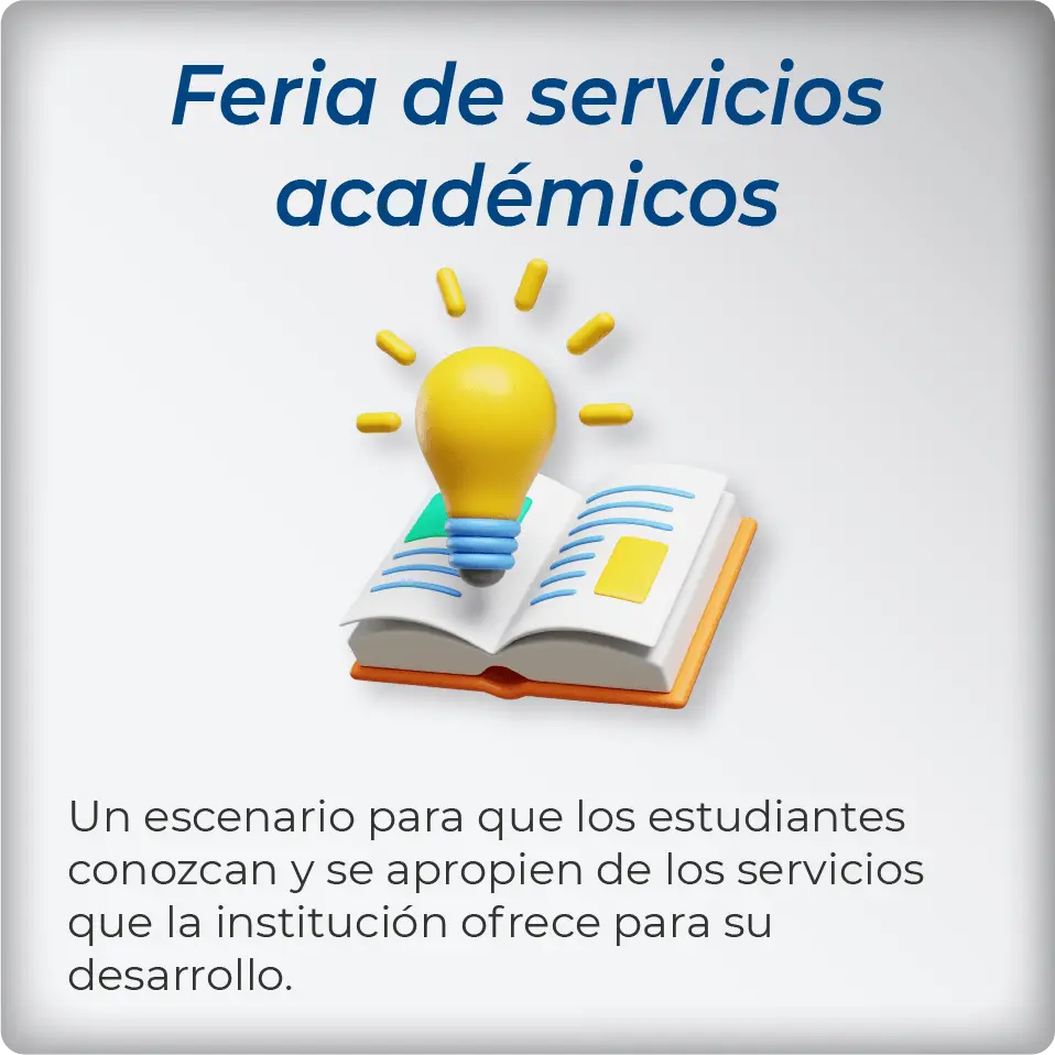 Feria de servicios académicos
