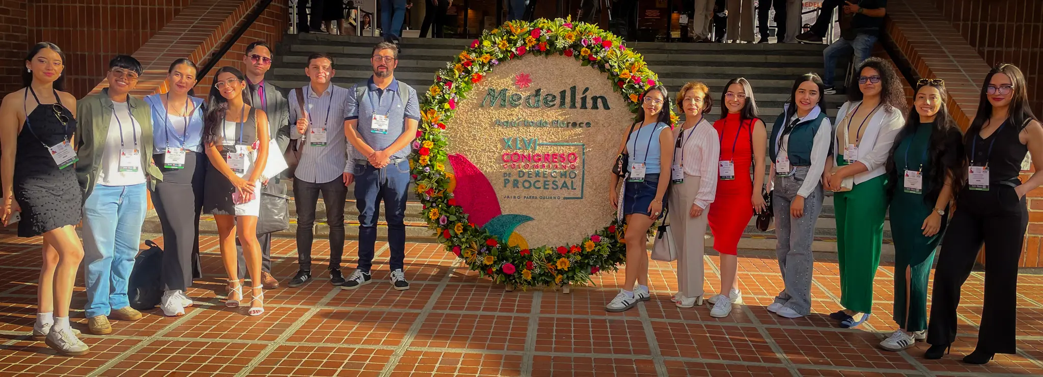 Participación activa de estudiantes del programa de Derecho en el Concurso Nacional de Semilleros en Medellín