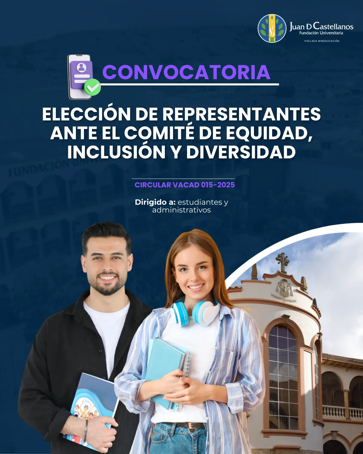 ¡Participa en las elecciones al Comité de Equidad, Inclusión y Diversidad 2025 - 2027!