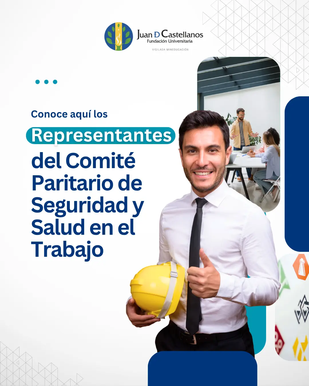 ¡Conoce a los representantes del Comité Paritario de Seguridad y Salud en el Trabajo!