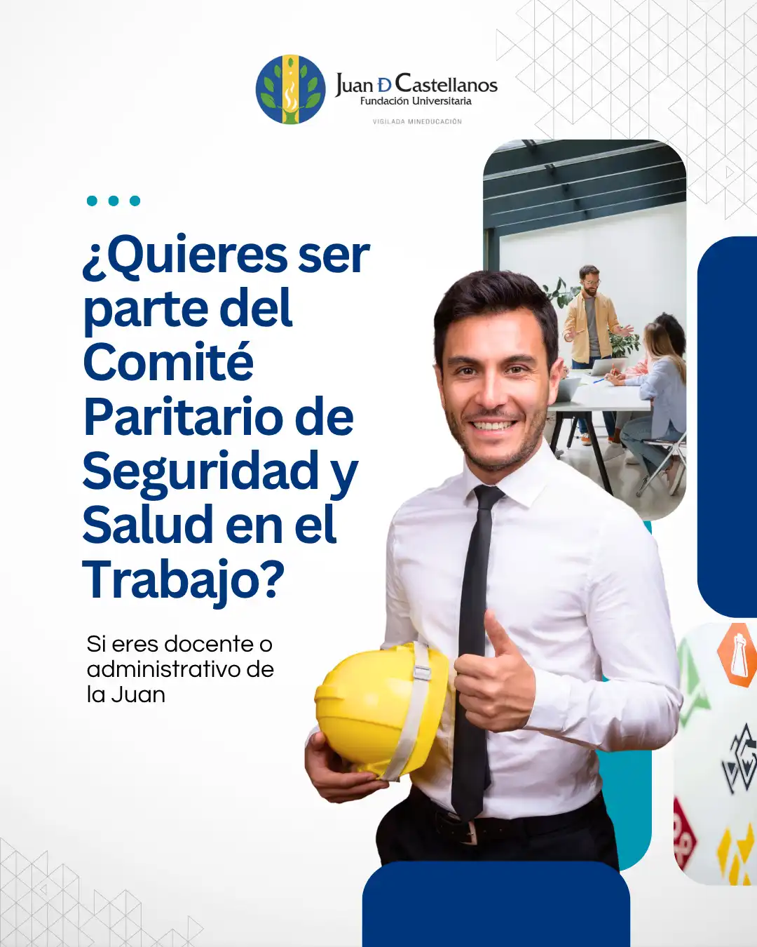 ¡Sé parte del Comité Paritario de Seguridad y Salud en el Trabajo!