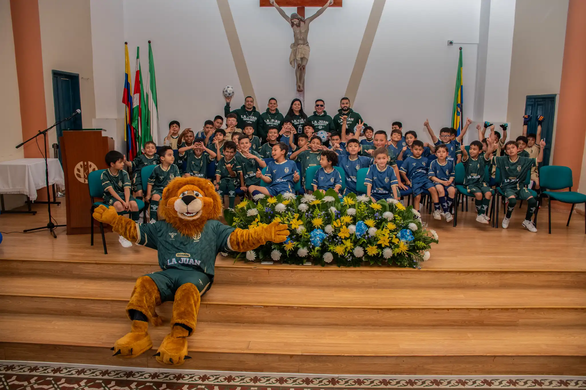 La Juan realizó reapertura de la escuela de formación deportiva de fútbol