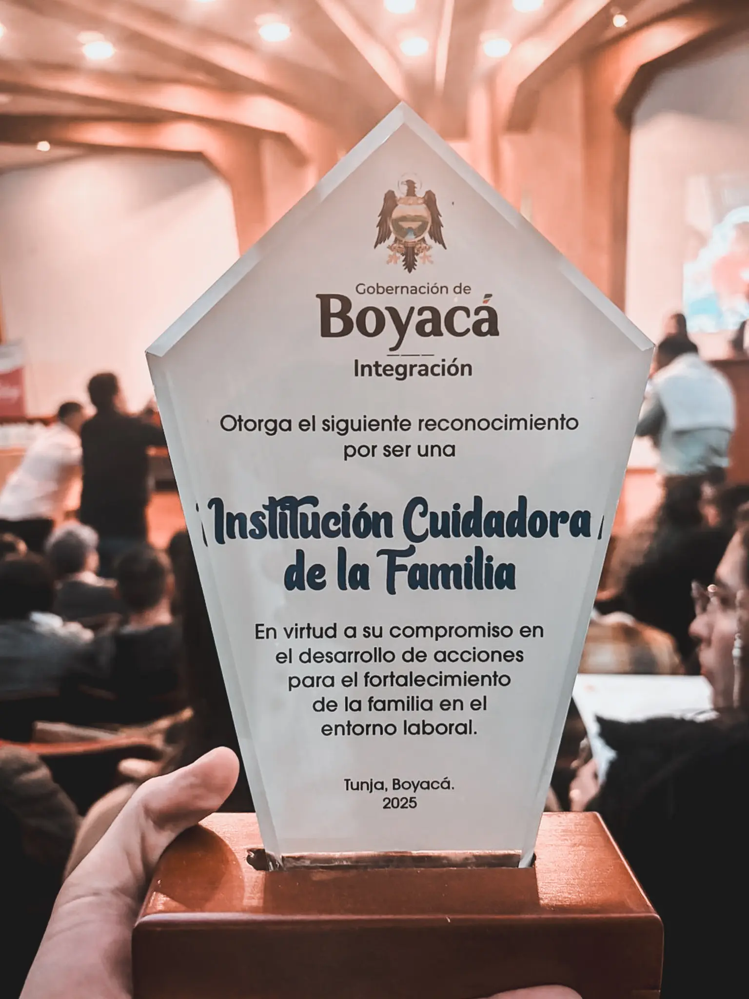 Grupo de investigación de Trabajo Social recibe reconocimiento por su labor en pro de las familias boyacenses