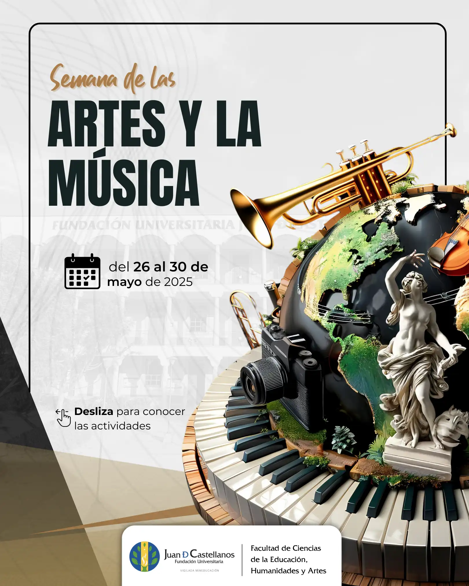 Semana de las Artes y la Música 2025: arte, territorio y transformación desde la Juan de Castellanos