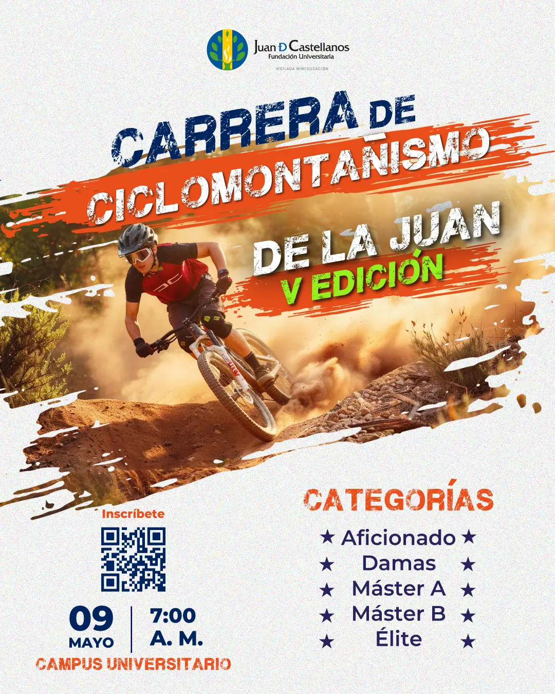 Todo listo para la Quinta Edición de la “Carrera de Ciclomontañismo De la Juan”