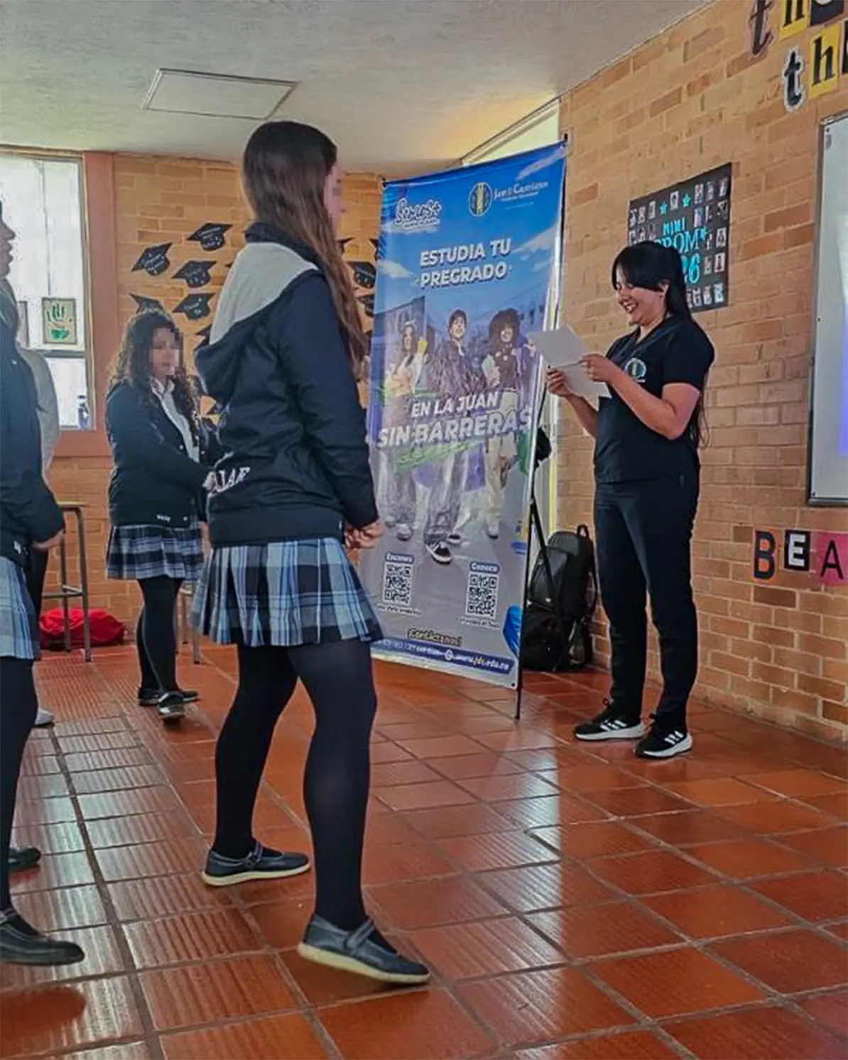 Centro de Orientación y Escucha Móvil de la Juan de Castellanos lideró intervención sobre autoestima en estudiantes de Tunja
