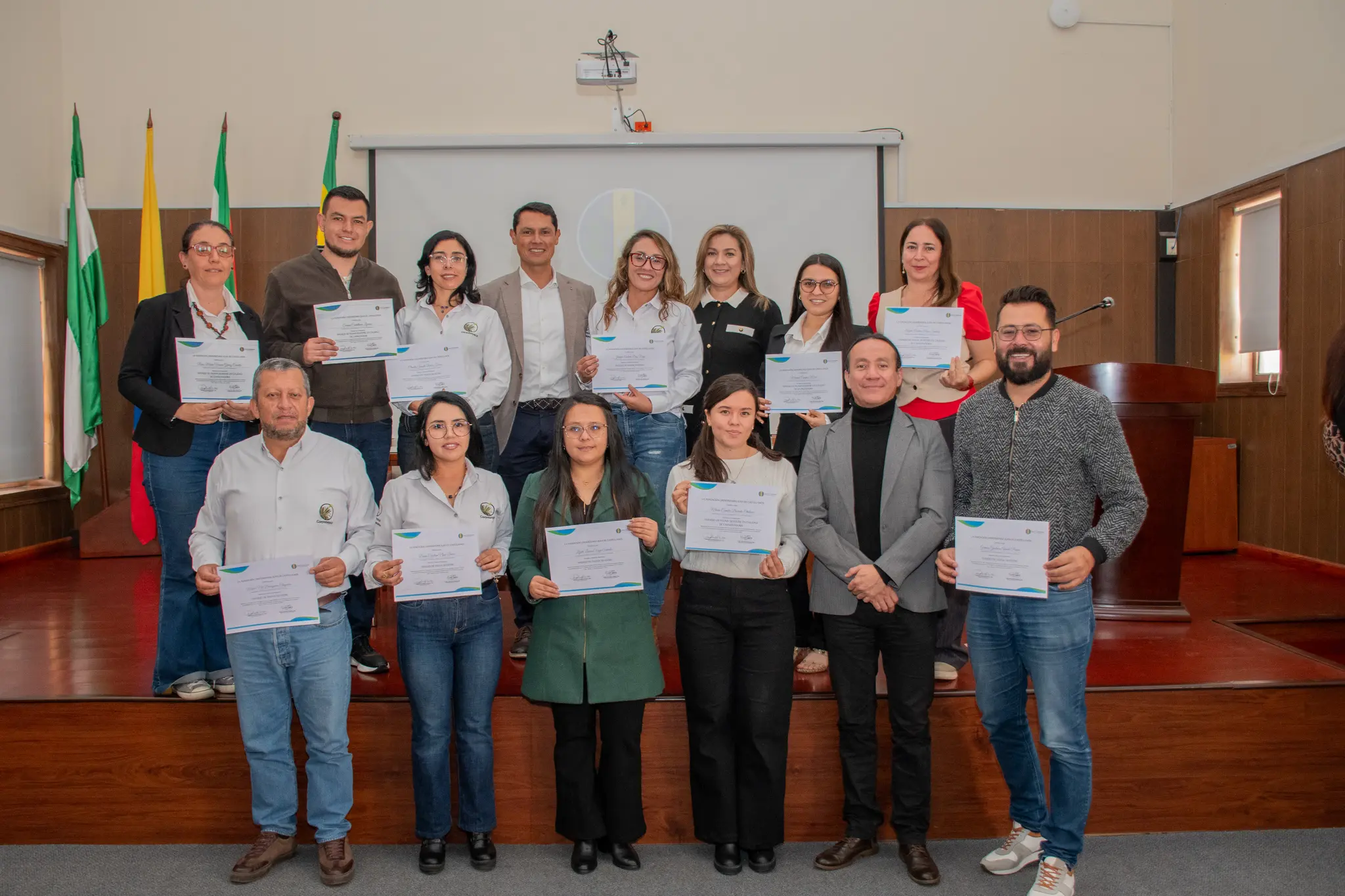 Dirección General de Extensión de la Juan certificó al primer grupo del Diplomado en Fauna Silvestre, desarrollado junto a Corpoboyacá