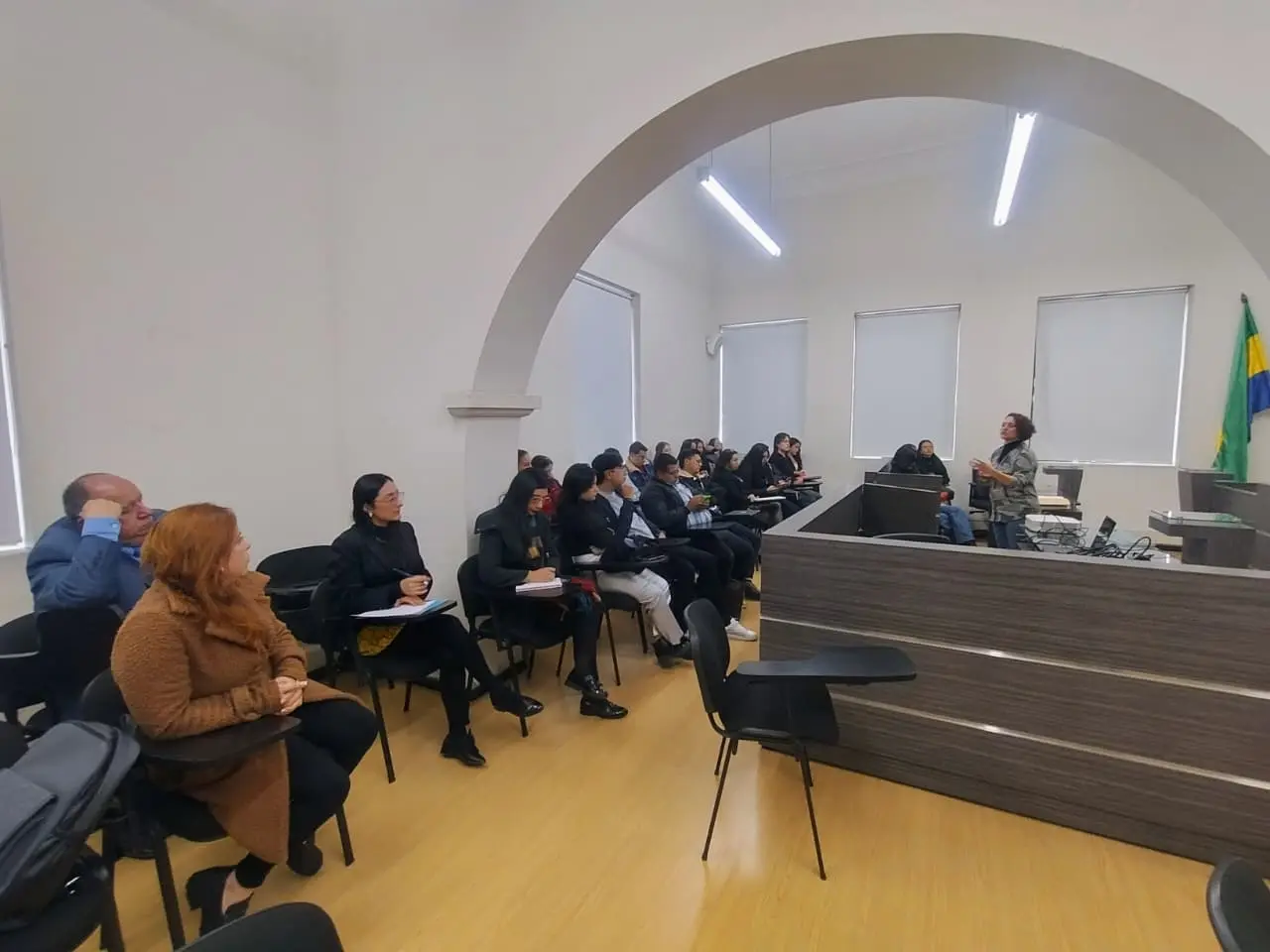 Taller de la Juan de Castellanos y la JEP fortalece conocimientos en justicia transicional en estudiantes