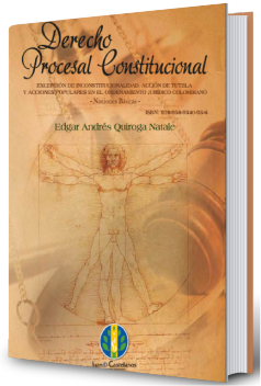 Cover of Derecho Procesal Constitucional. Excepción de inconstitucionalidad, acción de tutela y acciones populares en el ordenamiento jurídico colombiano. – Nociones Básicas –